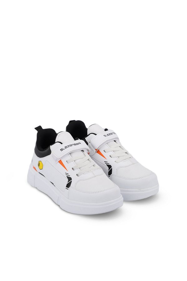 KEPA KTN Sneaker Erkek Çocuk Ayakkabı Beyaz / Siyah