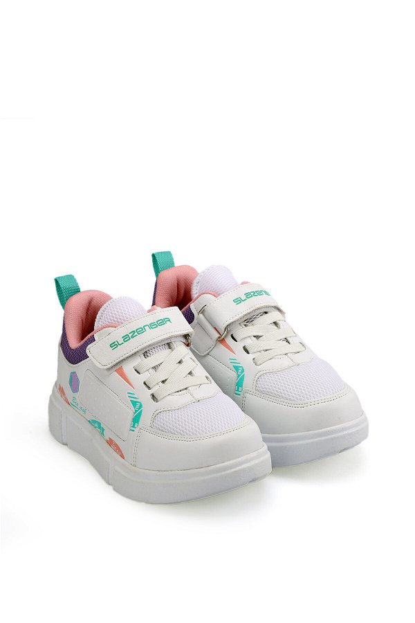 KEPA KTN Sneaker Kız Çocuk Ayakkabı Beyaz / Mor