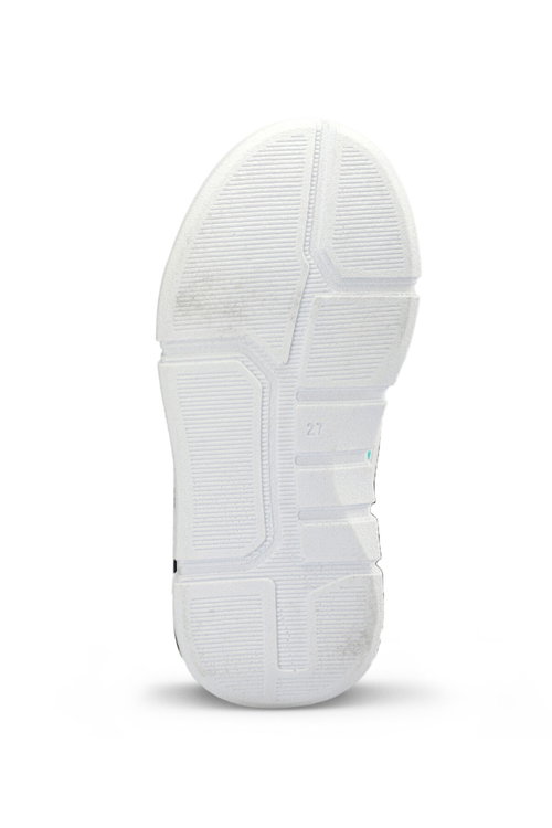 Slazenger KEPA IN Kız Çocuk Cırt Cırtlı Beyaz / Mor Günlük Spor Ayakkabısı