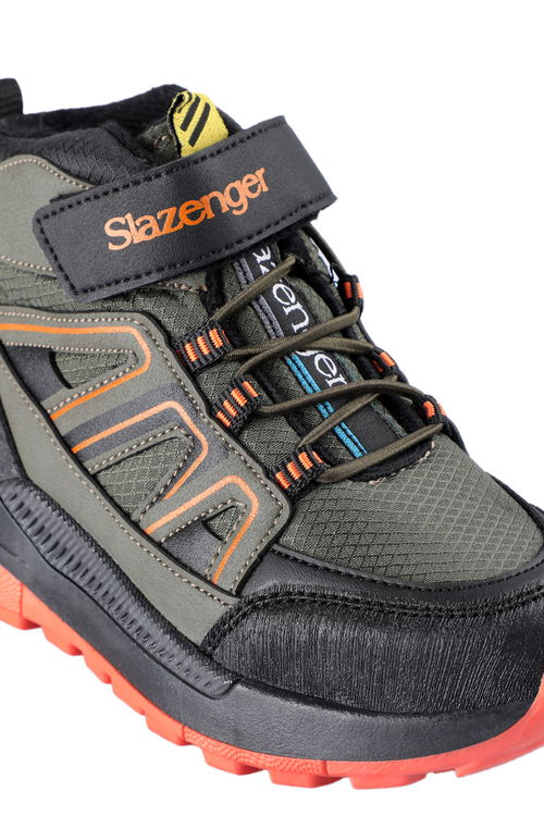 Slazenger KEPHAS IN Çocuk Cırt Cırtlı Haki / Siyah Bot Slazenger KEPHAS IN Çocuk Cırt Cırtlı Haki / Siyah Bot