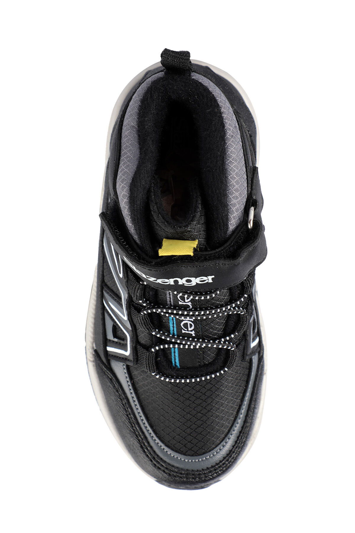 Slazenger KEPHAS IN Erkek Çocuk Cırt Cırtlı Siyah / Beyaz Bot - Thumbnail