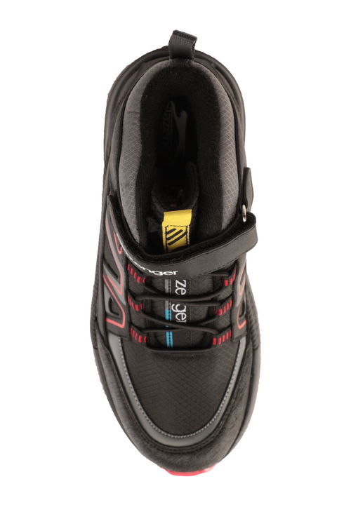 Slazenger KEPHAS IN Erkek Çocuk Cırt Cırtlı Siyah / Kırmızı Bot