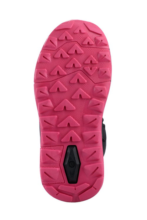 Slazenger KEPHAS IN Çocuk Cırt Cırtlı Siyah / Fuşya Bot