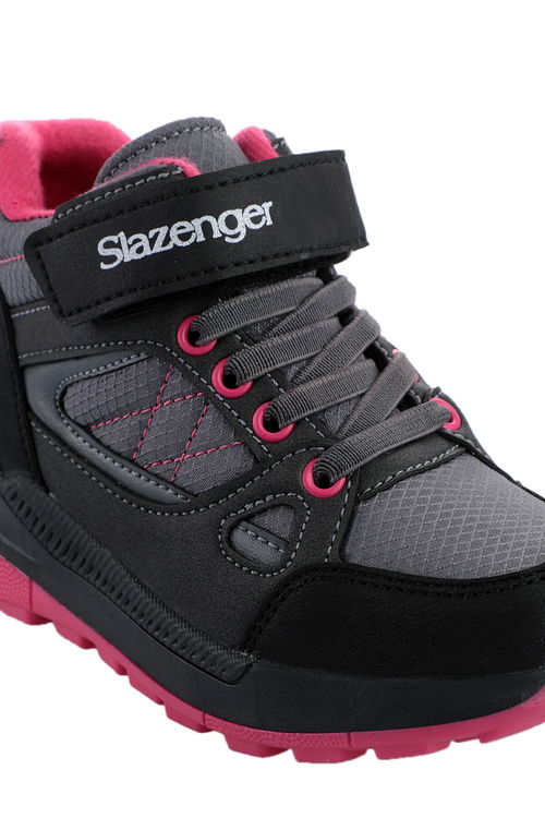 Slazenger KESHA Unisex Çocuk Bot Siyah / Fuşya