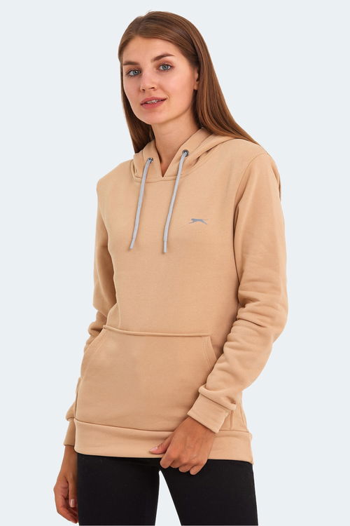 KESHIAN IN Kadın Sweatshirt Açık Kahve