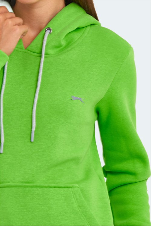 Slazenger KESHIAN Kadın Sweatshirt Yeşil