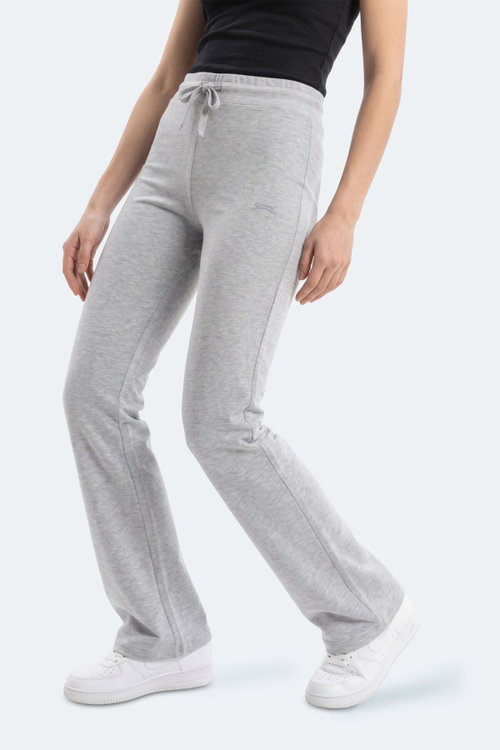 Slazenger KEXA I Kadın Bol Paça Gri Tayt