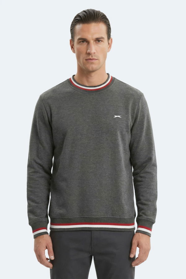 Slazenger KEYSTONE I Erkek Antrasit Sweatshırt