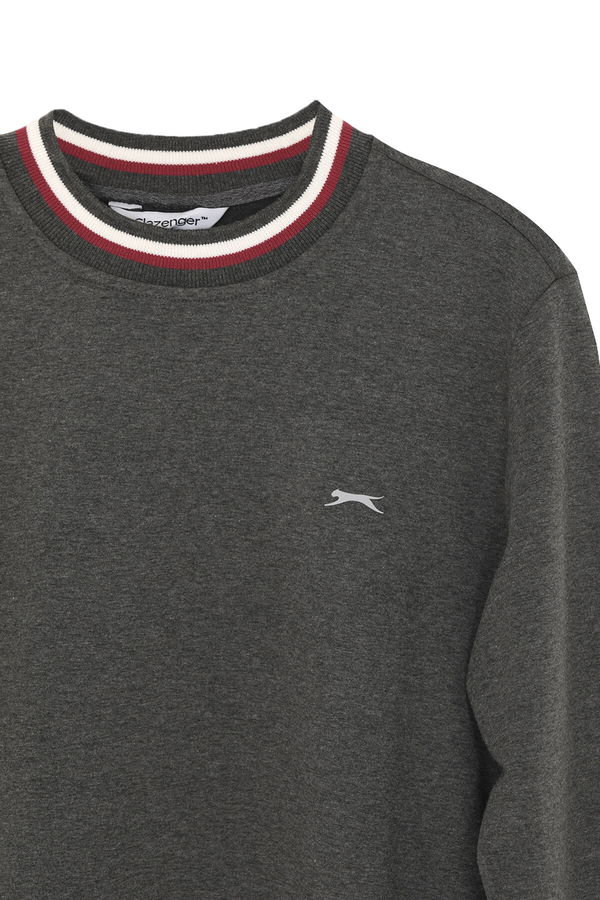 Slazenger KEYSTONE I Erkek Antrasit Sweatshırt