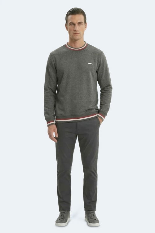 Slazenger KEYSTONE I Erkek Antrasit Sweatshırt