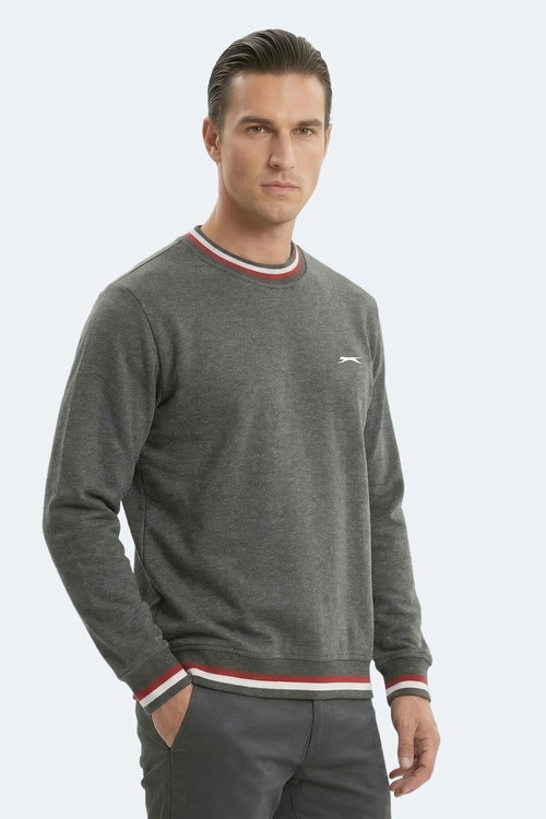 Slazenger KEYSTONE I Erkek Antrasit Sweatshırt