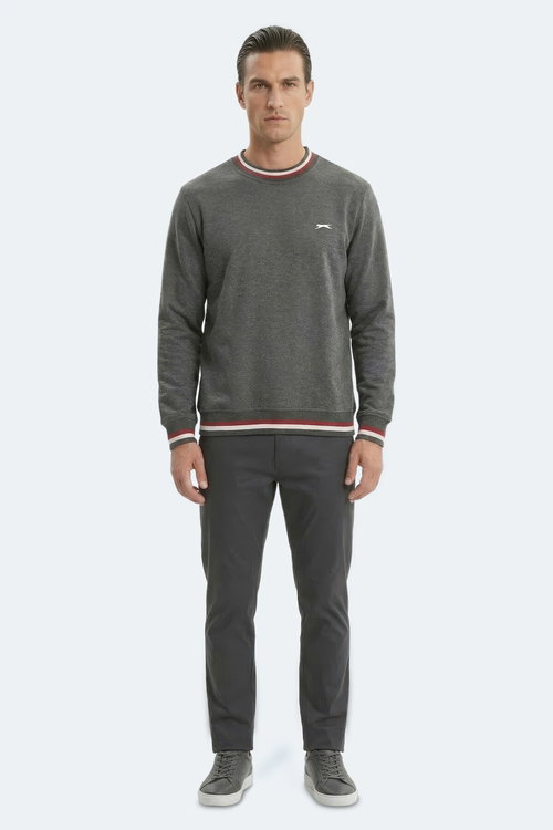 Slazenger KEYSTONE I Erkek Antrasit Sweatshırt