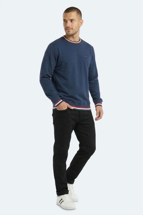 Slazenger KEYSTONE I Erkek Lacivert Sweatshırt