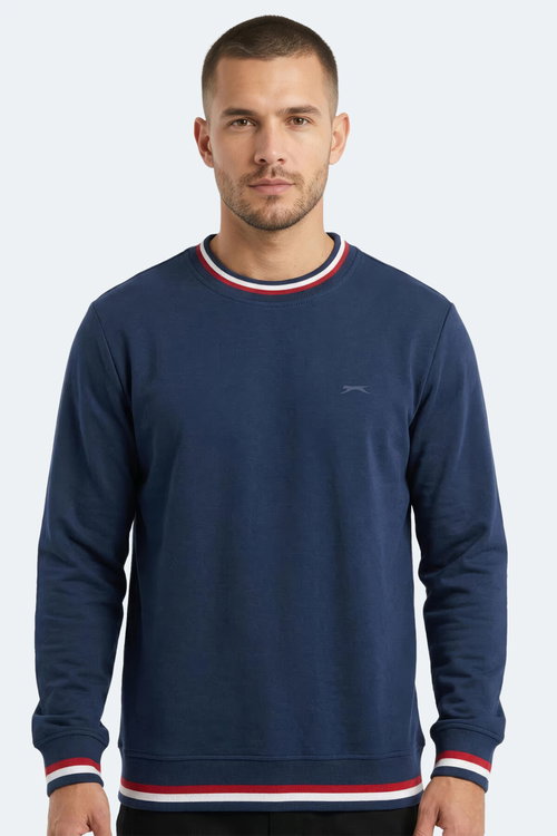 Slazenger KEYSTONE I Erkek Lacivert Sweatshırt