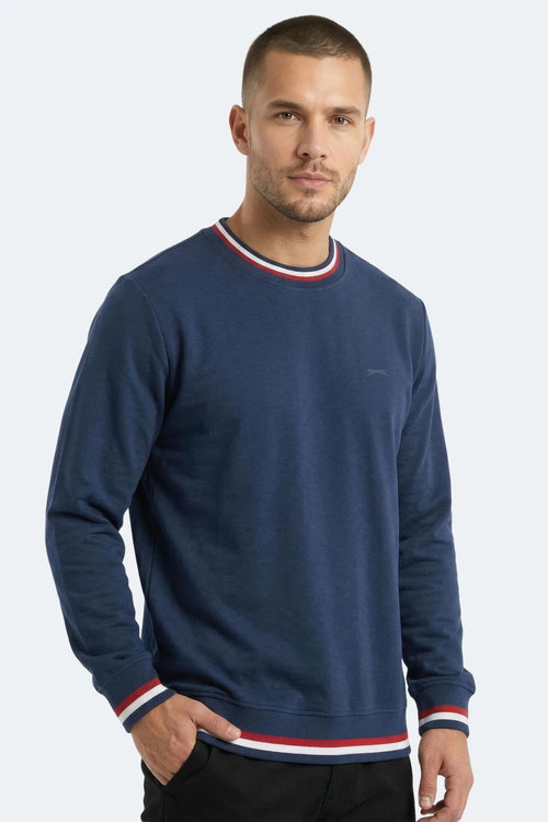 Slazenger KEYSTONE I Erkek Lacivert Sweatshırt