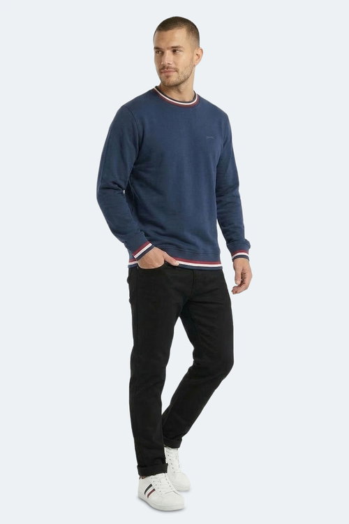 Slazenger KEYSTONE I Erkek Lacivert Sweatshırt