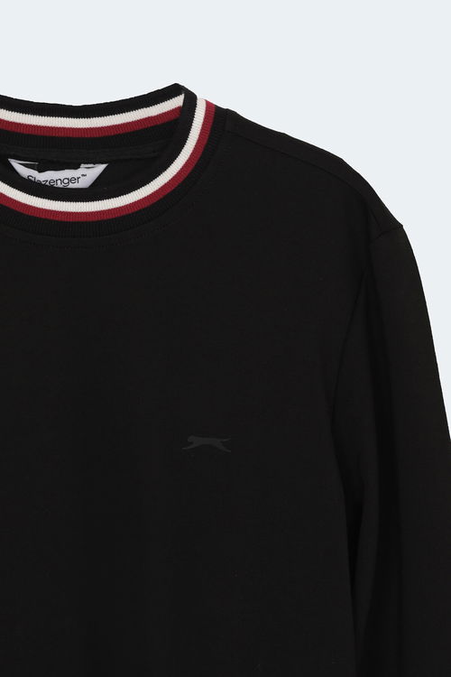 Slazenger KEYSTONE I Erkek Siyah Sweatshırt