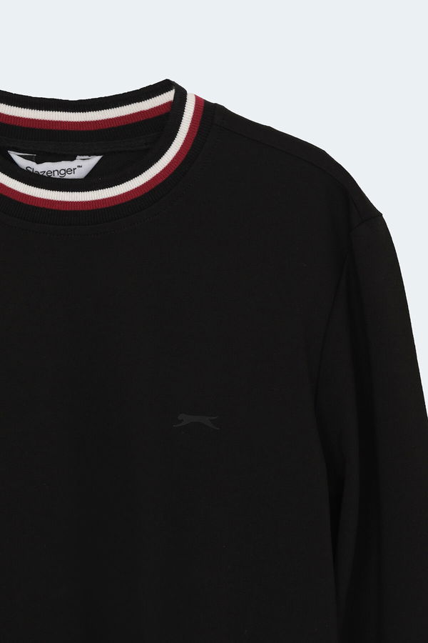 Slazenger KEYSTONE I Erkek Siyah Sweatshırt