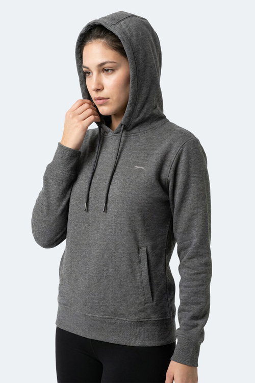 Slazenger KEZIO I Kadın Antrasit Sweatshırt