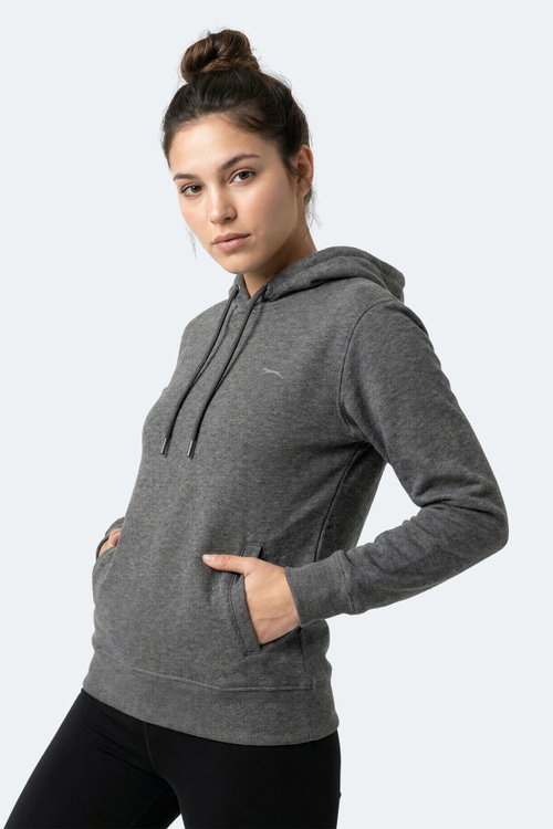 Slazenger KEZIO I Kadın Antrasit Sweatshırt