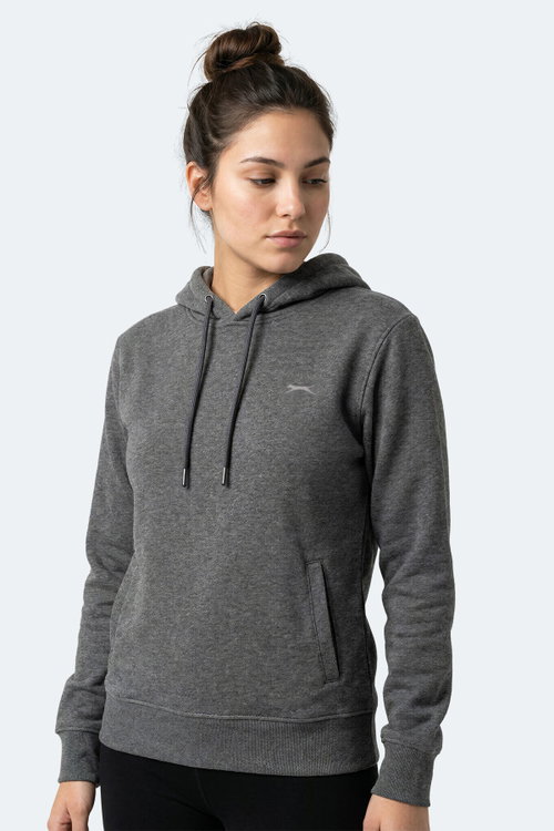 Slazenger KEZIO I Kadın Antrasit Sweatshırt