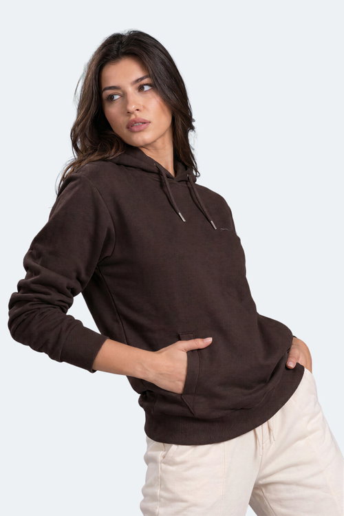 Slazenger KEZIO I Kadın Kahve Sweatshırt
