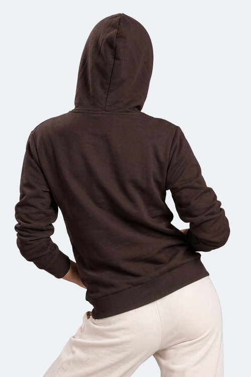Slazenger KEZIO I Kadın Kahve Sweatshırt
