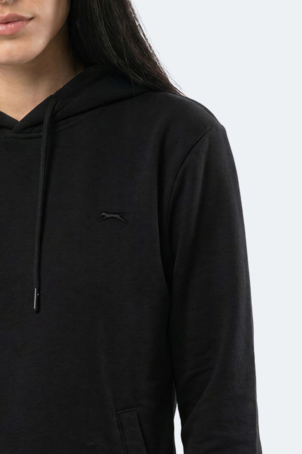 Slazenger KEZIO I Kadın Siyah Sweatshırt