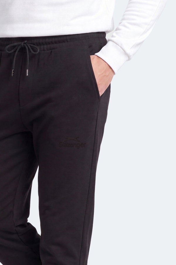 Slazenger KEZRA I Erkek Siyah Eşofman Altı