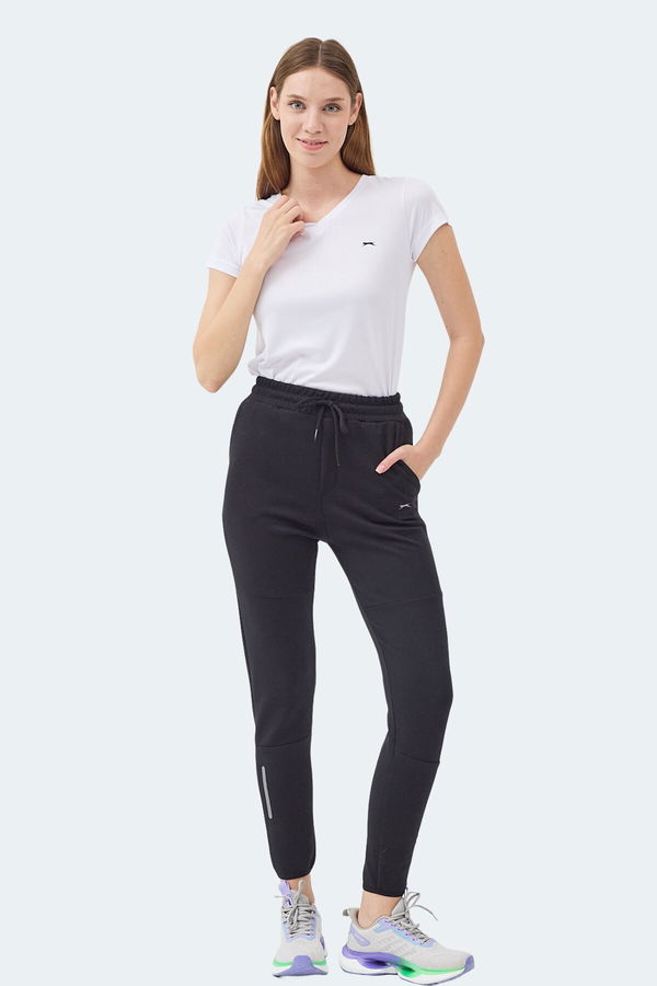 Slazenger KHALI I Kadın Siyah Eşofman Altı
