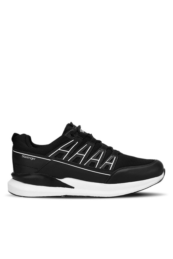Slazenger KIERA I Sneaker Erkek Ayakkabı Siyah / Beyaz