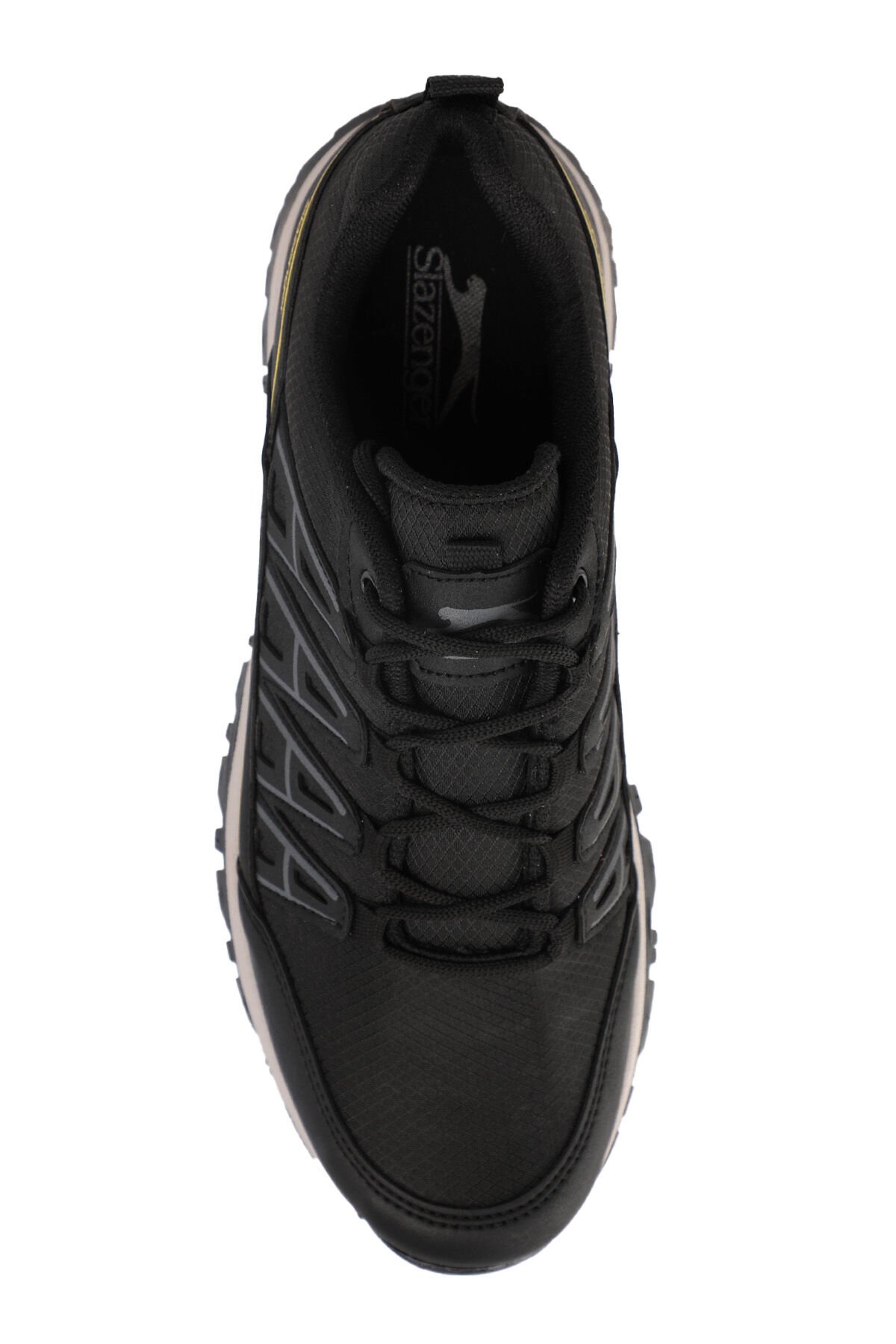 KIERA I Sneaker Kadın Ayakkabı Siyah / Sarı - Thumbnail