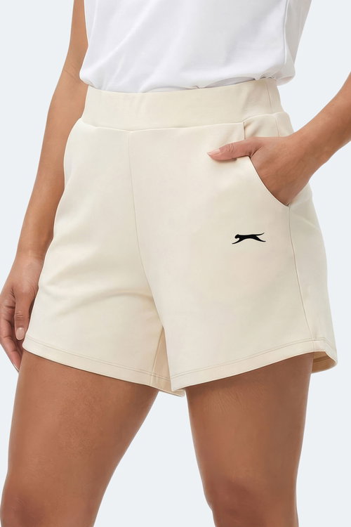 Slazenger KILLER Kadın Ekru Şort
