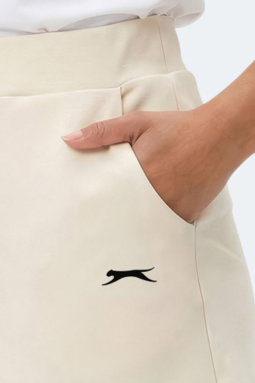 Slazenger KILLER Kadın Ekru Şort