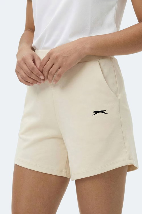 Slazenger KILLER Kadın Ekru Şort