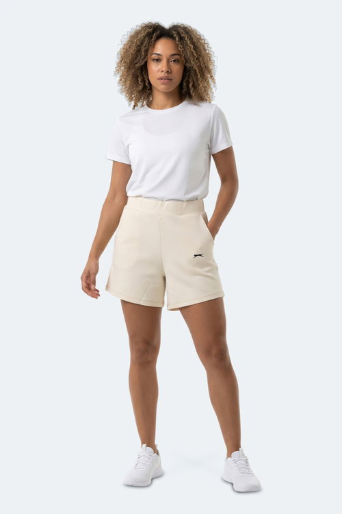 Slazenger KILLER Kadın Ekru Şort