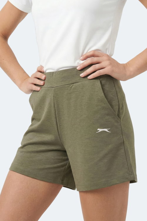Slazenger KILLER Kadın Haki Şort