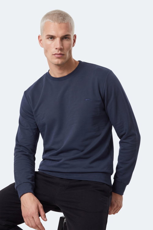 Slazenger KINAL I Erkek Lacivert Sweatshırt