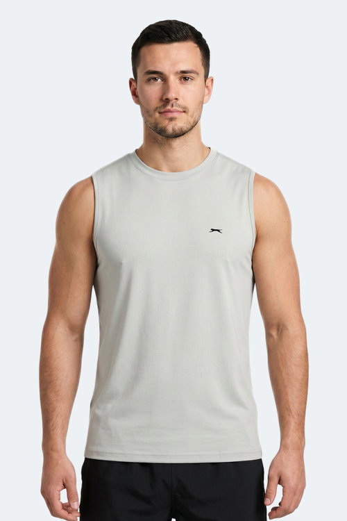 Slazenger KINGSHILL Erkek Açık Gri Tişört
