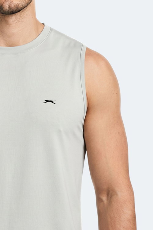 Slazenger KINGSHILL Erkek Açık Gri Tişört