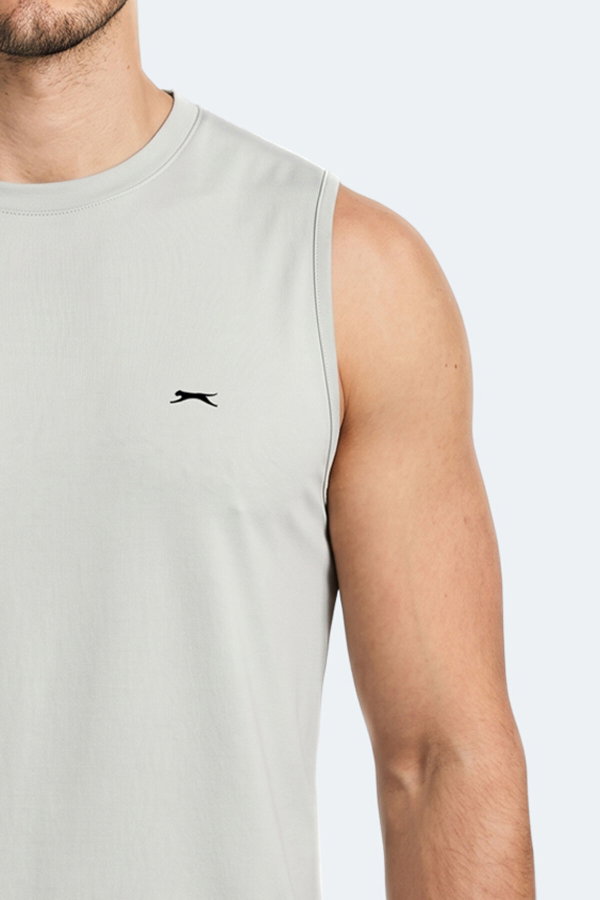 Slazenger KINGSHILL Erkek Açık Gri Tişört