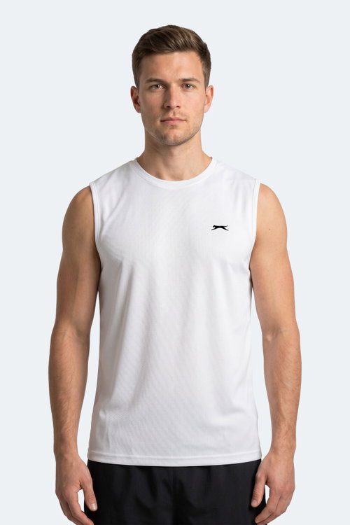 Slazenger KINGSHILL Erkek Beyaz Tişört
