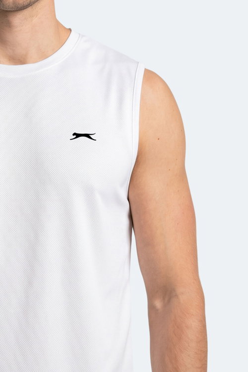Slazenger KINGSHILL Erkek Beyaz Tişört