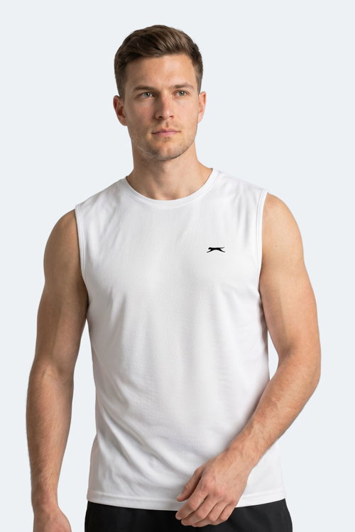 Slazenger KINGSHILL Erkek Beyaz Tişört