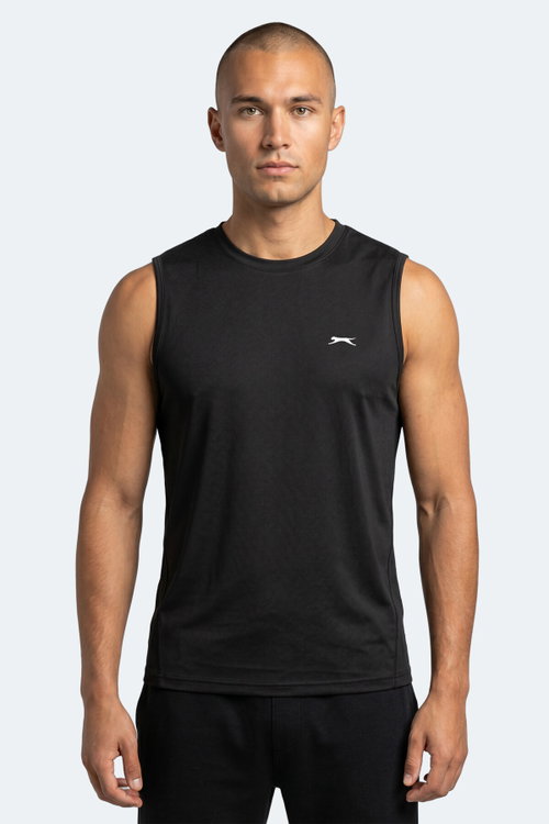 Slazenger KINGSHILL Erkek Siyah Tişört