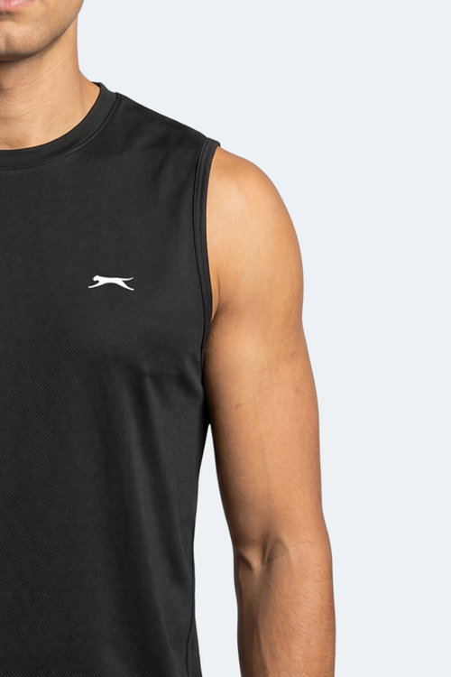 Slazenger KINGSHILL Erkek Siyah Tişört
