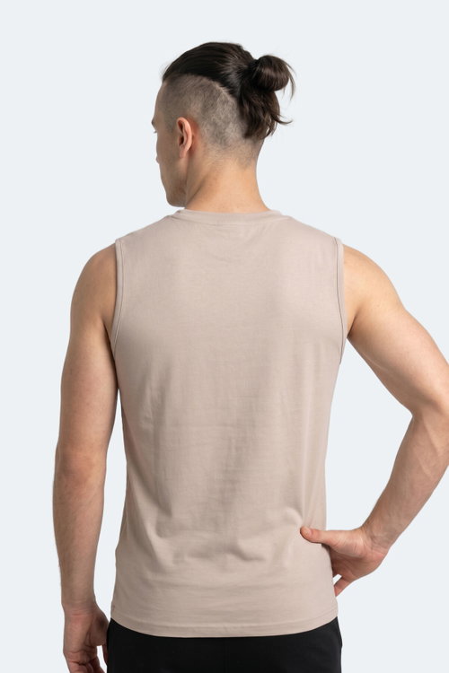 Slazenger KINGSHILL Erkek Taş Gri Tişört
