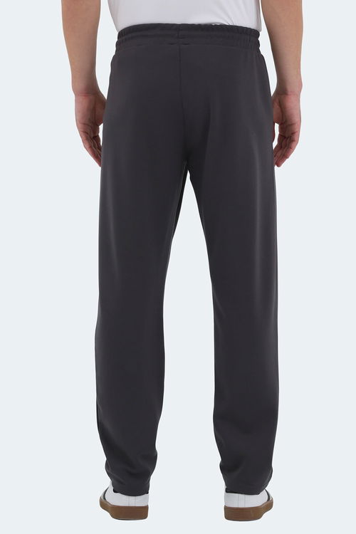 Slazenger KINGSTOR I Erkek Fermuar Cepli Antrasit Eşofman Altı