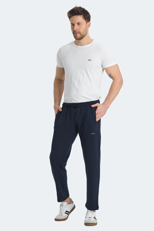 Slazenger KIRABO 2 Lİ SET Erkek Siyah - Lacivert Eşofman Altı