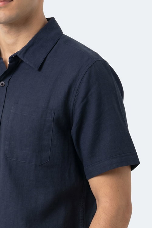 Slazenger KIRTIDA Erkek Indigo Gömlek